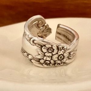Handmade Spoon Ring Size 8